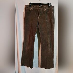 Vintage Polo Jeans Ralph Lauren Women's Boot Cut Corduroy Pants Brown Size 10x32